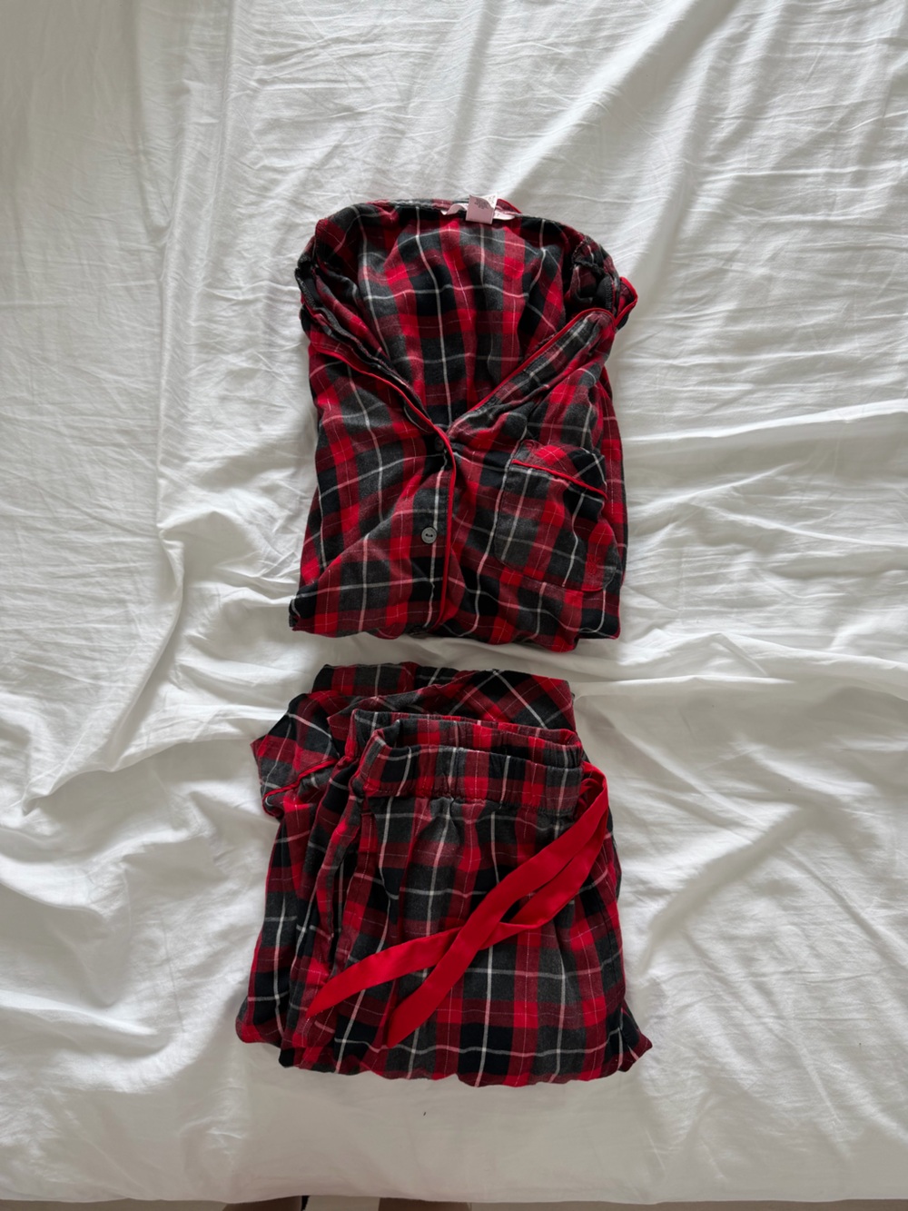VS Flannel Long Pajama Set